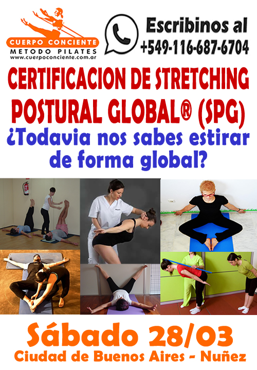 Certificación de STRETCHING POSTURAL GLOBAL® (SPG)